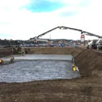 Tracker Contracting aggregate and concrete products.