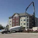 Tracker Contracting aggregate and concrete products.