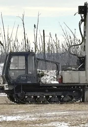 Tracker Contracting drilling services.