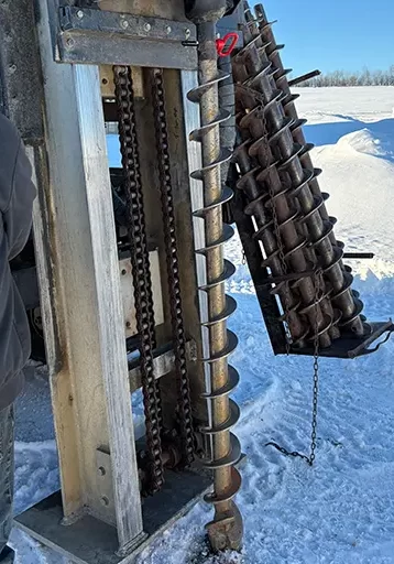 Tracker Contracting drilling services.